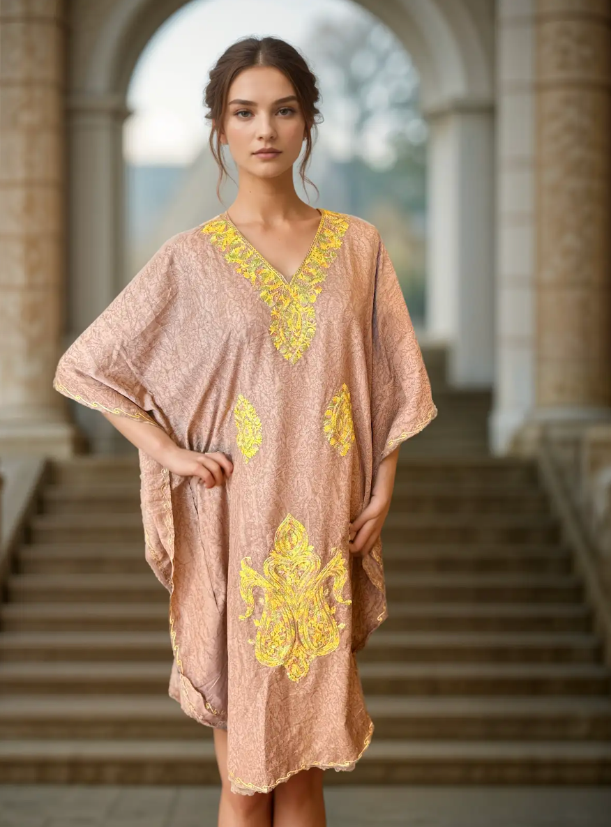 Radiant Citrus Kaftan