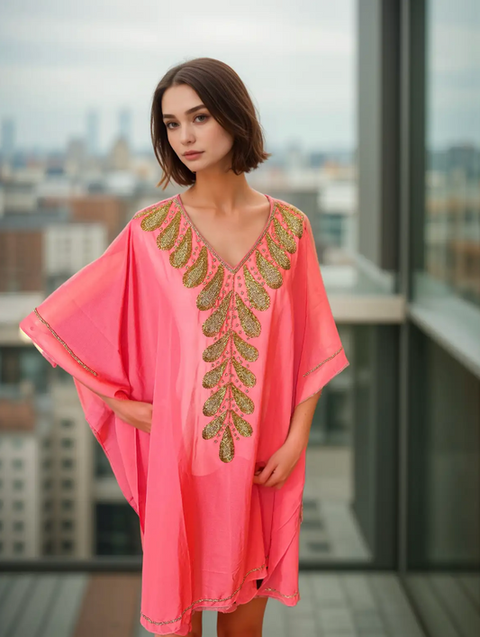 Petal Pink Kaftan