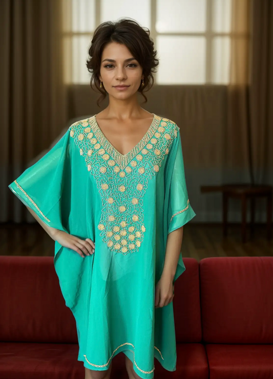 Heavenly blue Kaftan